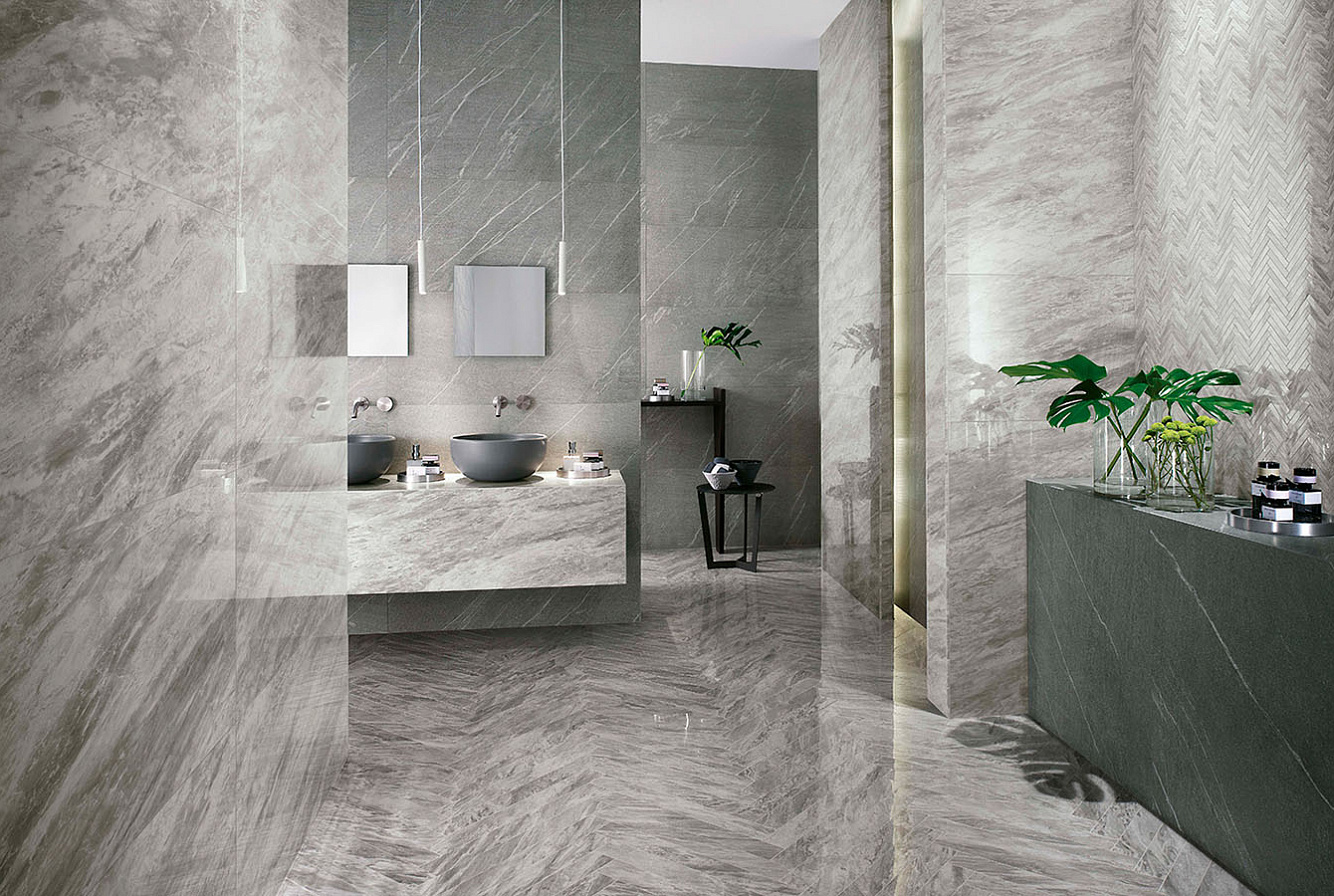 Керамическая плитка Marvel Bardiglio Grey 50x110, Marvel Cardoso Elegant 50x110, Мозаика Marvel Bardiglio Grey Herringbone Wall 30,5x30,5, Marvel Cardoso Elegant 50x110